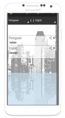 Tradutor Ingles Portugues android App screenshot 0